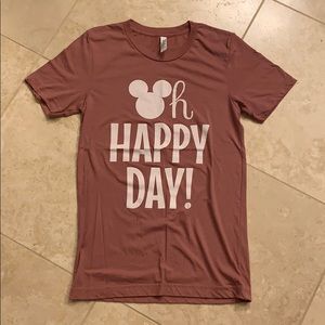 Mauve “Oh Happy Day!” XS T-Shirt